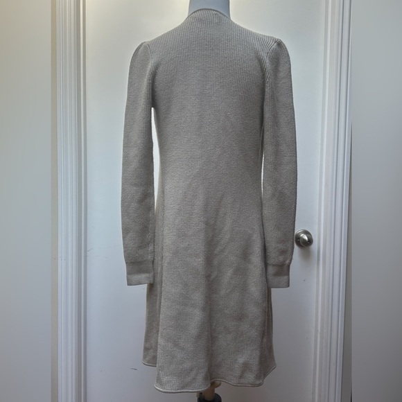 Abercrombie & Fitch Soft A&F Collection Cardigan Longline Tie Front Beige XS - Picture 2 of 9